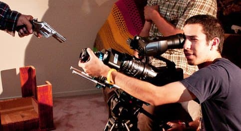 Gabe with gun